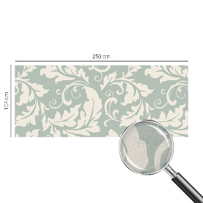 Fotomurale effetto 3D Foglie decorative