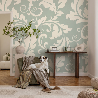 Fotomurale effetto 3D Foglie decorative