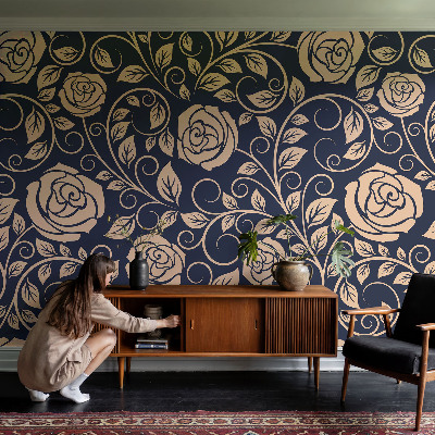 Fotomurale per cameretta Fiori romantici