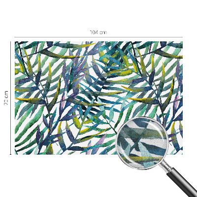 Carta da parati per cameretta Vegetazione esotica