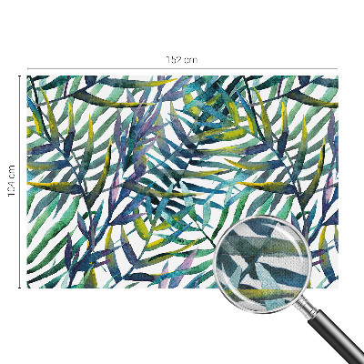 Carta da parati per cameretta Vegetazione esotica