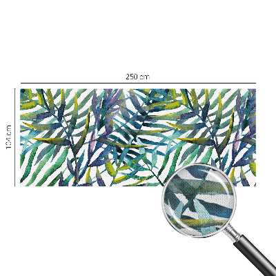 Carta da parati per cameretta Vegetazione esotica