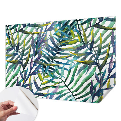 Carta da parati per cameretta Vegetazione esotica