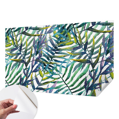 Carta da parati per cameretta Vegetazione esotica