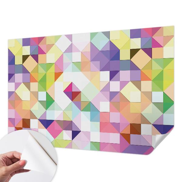 Fotomurale adesivo Forme multicolori