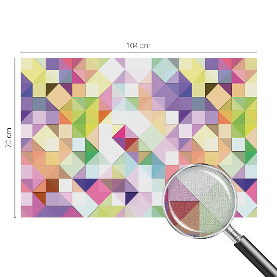Fotomurale adesivo Forme multicolori