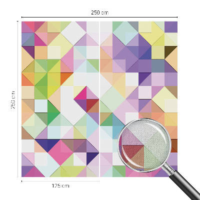 Fotomurale adesivo Forme multicolori