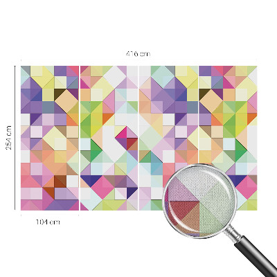 Fotomurale adesivo Forme multicolori