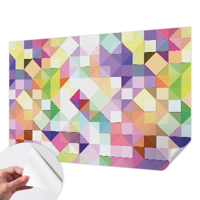 Fotomurale adesivo Forme multicolori