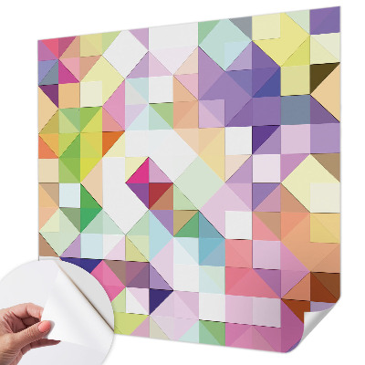 Fotomurale adesivo Forme multicolori