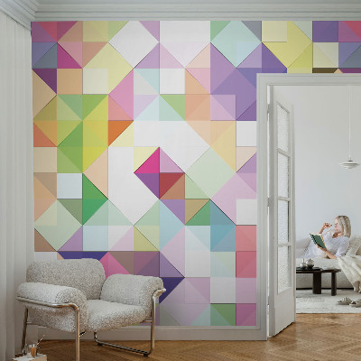 Fotomurale adesivo Forme multicolori
