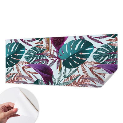 Carta da parati per cameretta Composizione tropicale