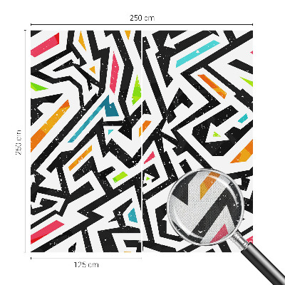 Carta da parati cameretta Mosaico astratto