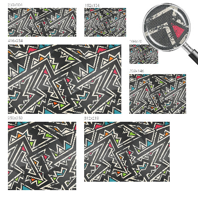 Carta da parati adesiva Geometria energetica