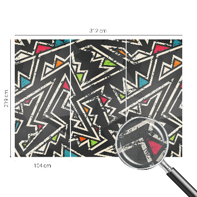 Carta da parati adesiva Geometria energetica