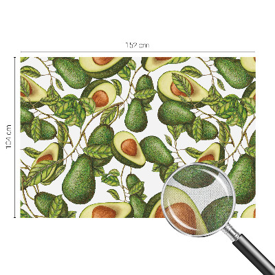 Carta da parati cameretta Modello di avocado