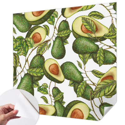 Carta da parati cameretta Modello di avocado