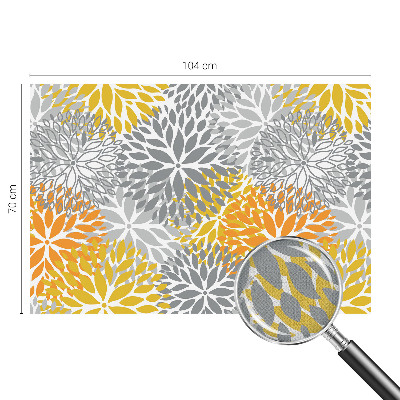 Carta da parati per cameretta Energia floreale