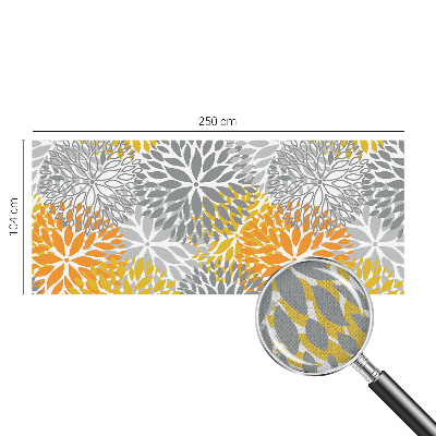 Carta da parati per cameretta Energia floreale