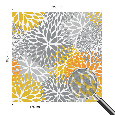 Carta da parati per cameretta Energia floreale