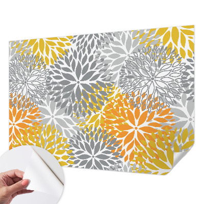 Carta da parati per cameretta Energia floreale