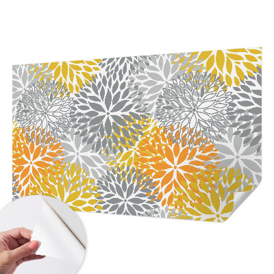 Carta da parati per cameretta Energia floreale