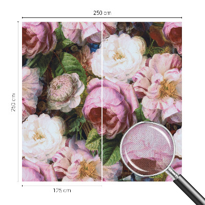 Fotomurale per cameretta Eleganza floreale