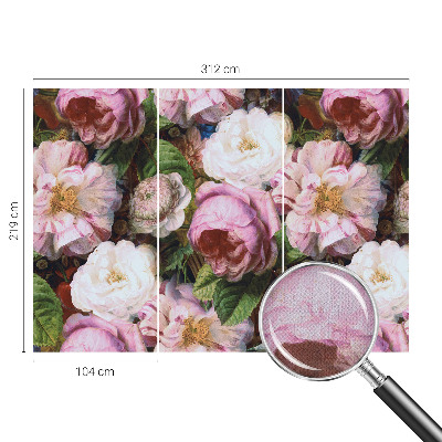 Fotomurale per cameretta Eleganza floreale