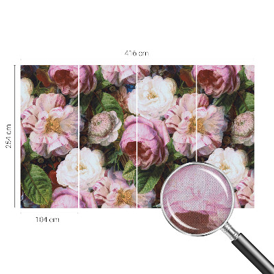 Fotomurale per cameretta Eleganza floreale