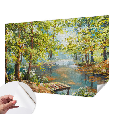 Fotomurale adesivo Lago idilliaco