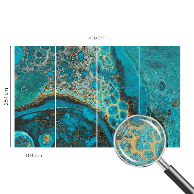 Fotomurale effetto 3D Struttura astratta