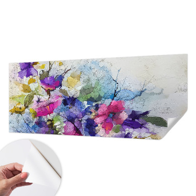 Fotomurale 3D Fiori astratti