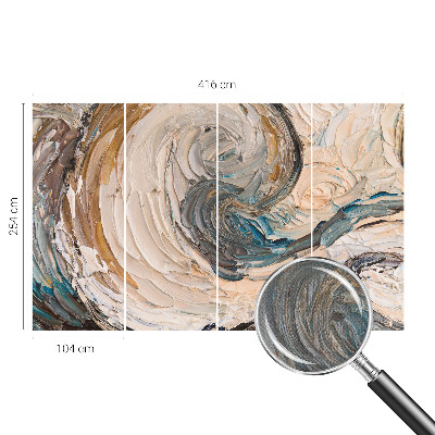 Fotomurale per cameretta Vortici colorati