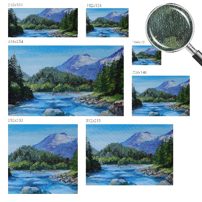 Fotomurale per bambini Paesaggio montano