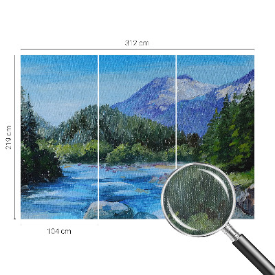 Fotomurale per bambini Paesaggio montano
