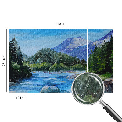 Fotomurale per bambini Paesaggio montano