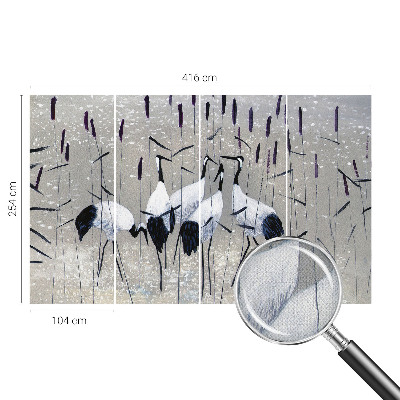 Fotomurale per bambini Gru armoniche