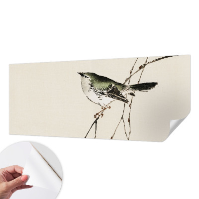 Carta da parati effetto profondità Uccello armonioso