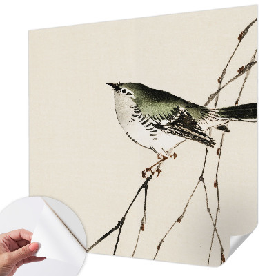 Carta da parati effetto profondità Uccello armonioso