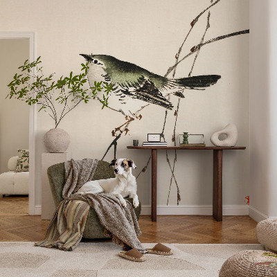 Carta da parati effetto profondità Uccello armonioso