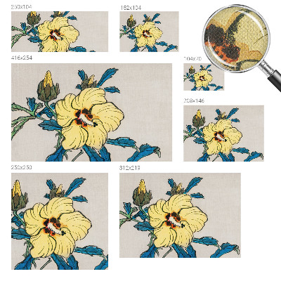 Carta da parati adesiva Fiore giallo