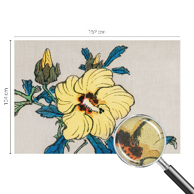 Carta da parati adesiva Fiore giallo