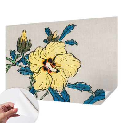 Carta da parati adesiva Fiore giallo