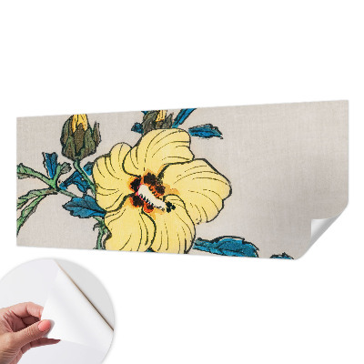 Carta da parati adesiva Fiore giallo