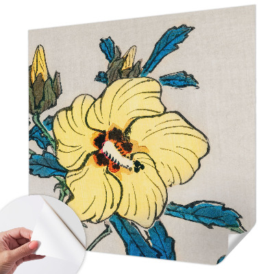 Carta da parati adesiva Fiore giallo