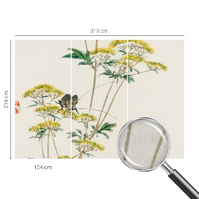 Fotomurale adesivo Fiori natura