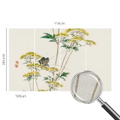 Fotomurale adesivo Fiori natura