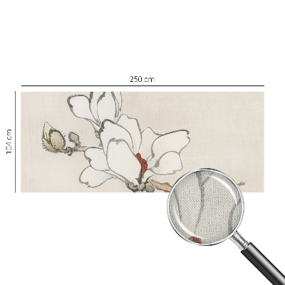 Carta da parati 3D Magnolie delicate