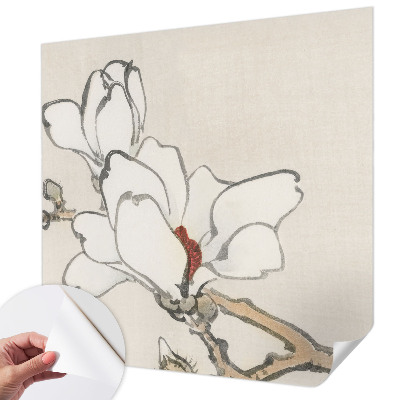 Carta da parati 3D Magnolie delicate