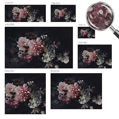 Fotomurale 3D Composizione floreale
